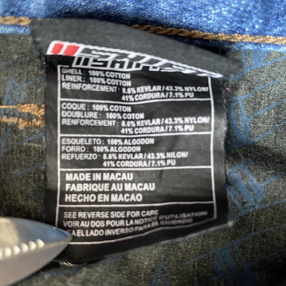 Shift made with Kevlar Reinforce Denim Mens 32 Motorcycle Jeans - Picture 11 of 16